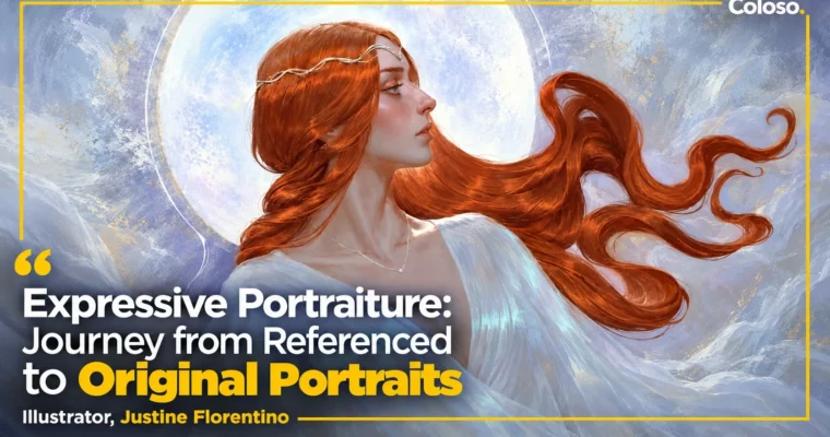 Expressive Portraiture – Journey from Referenced to Original Portraits by Justine Florentino