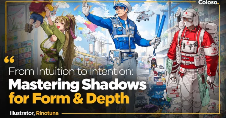 From Intuition to Intention – Mastering Shadows for Form & Depth by Rinotuna