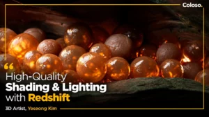 3D rendered sandbox and puzzle scenes with glass fabric metal and dramatic lighting