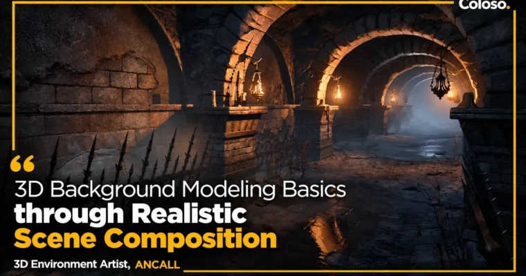 Introduction to 3D Background Modeling Through Live-Action Scene Configuration by Ancall