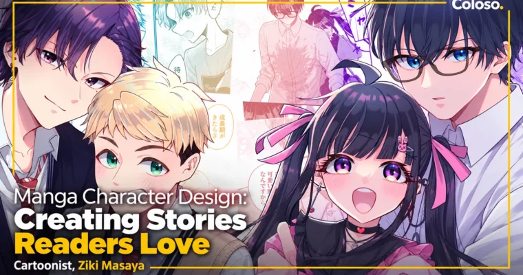 Manga Character Design – Creating Stories Readers Love by Ziki Masaya