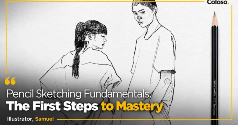 Pencil Sketching Fundamentals. The First Steps to Mastery by Samuel