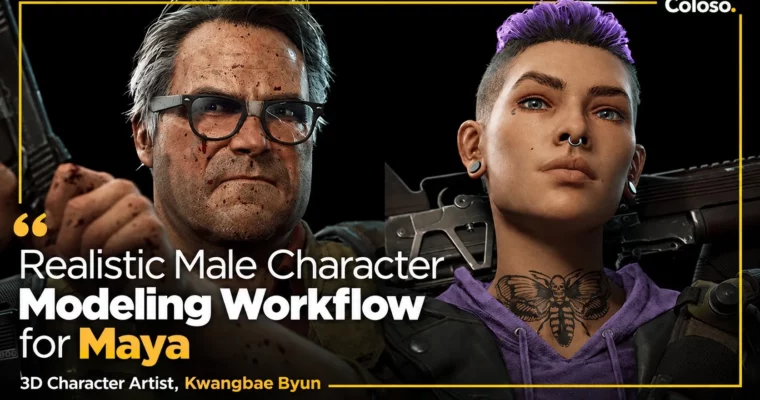 Photorealistic Male Character Modeling Workflow Using Maya by Kwangbae Byun Photorealistic Male Character Modeling Workflow Using Maya by Kwangbae Byun