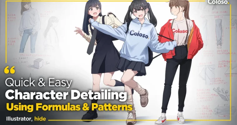 Quick & Easy Character Detailing Using Formulas & Patterns by hide Quick & Easy Character Detailing Using Formulas & Patterns by hide
