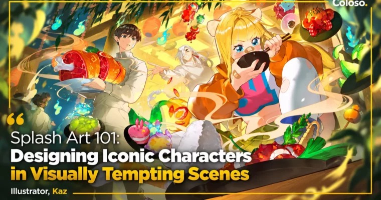 Splash Art 101 – Designing Iconic Characters in Visually Tempting Scenes by Kaz