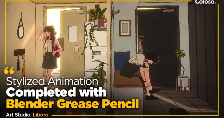 Stylized animation completed by Blender Grease Pencil by Liboro Stylized animation completed by Blender Grease Pencil by Liboro