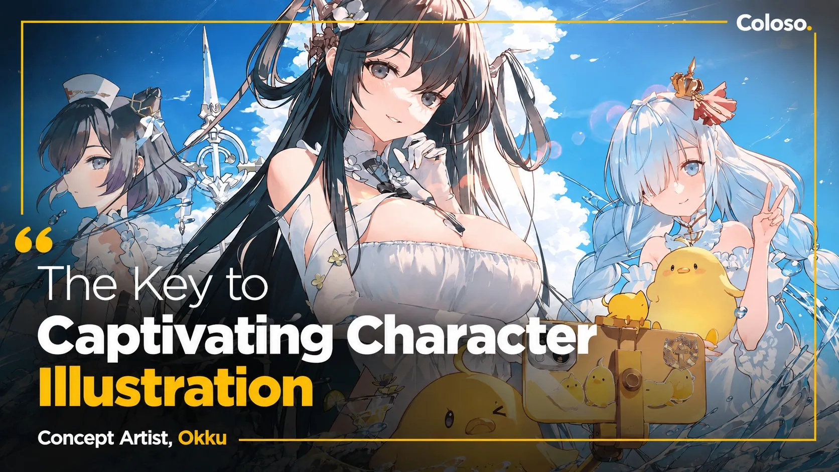 The Key to Captivating Character Illustration by Okku2