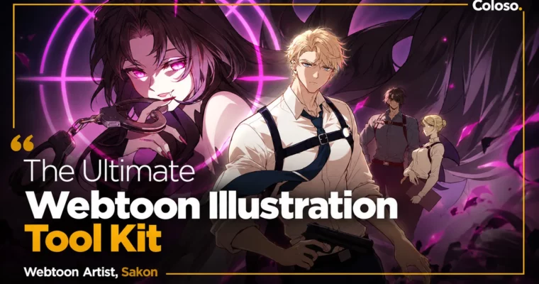 The Ultimate Webtoon Illustration Tool Kit by Sakon