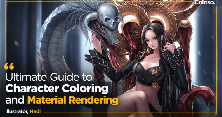 Ultimate Guide to Character Coloring and Material Rendering by Hadi