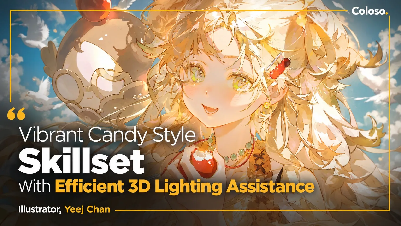 Vibrant Candy Style Skillset by Efficient 3D Lighting Assistance by ...