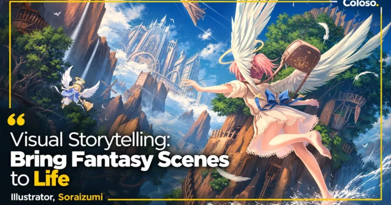 Visual Storytelling Bring Fantasy Scenes to Life by Soraizumi