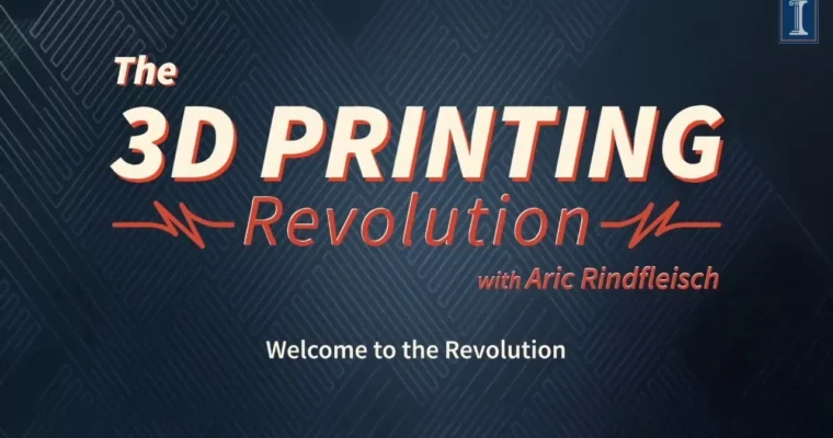 3D Printing and Additive Manufacturing by Aric Rindfleisch