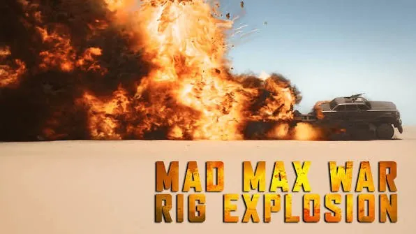 Mad Max War Rig Explosion by Massimo