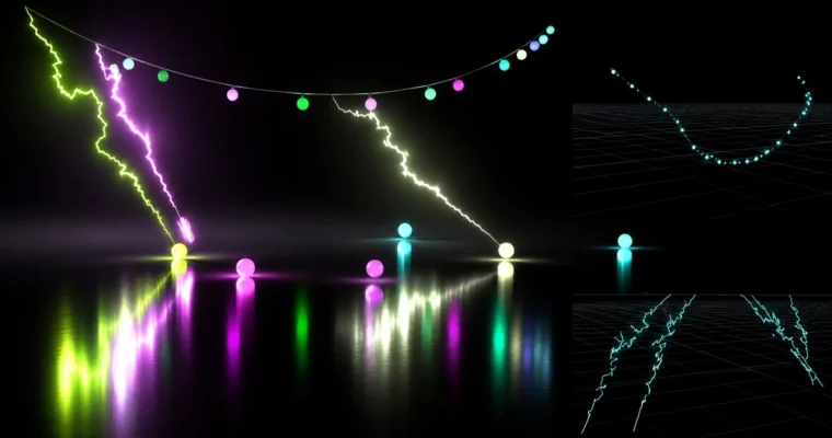 Houdini FX Vellum and Energy Effects by Eric Ebling