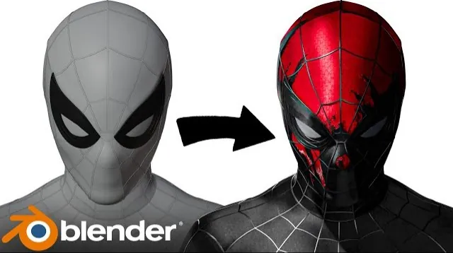 Venom Symbiote on Spider-Man in Blender Step-by-Step by Udemy Venom Symbiote on Spider-Man in Blender Step-by-Step by Udemy